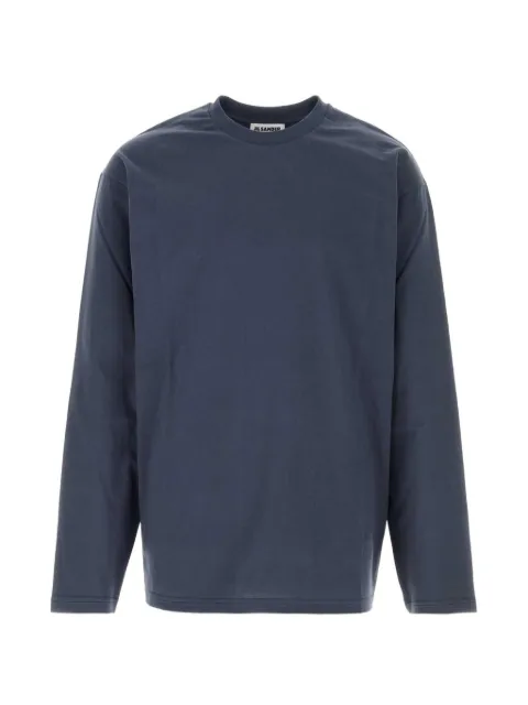 Jil Sander ribbed crewneck T-shirt Blue J21GC0196J20360