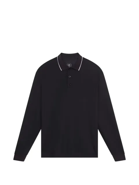 On Courtside tennis polo shirt Black 1MF30500553