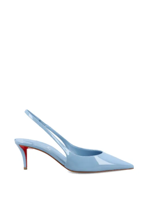 Christian Louboutin Miss Z slingback pointed pumps Blue 12604724403