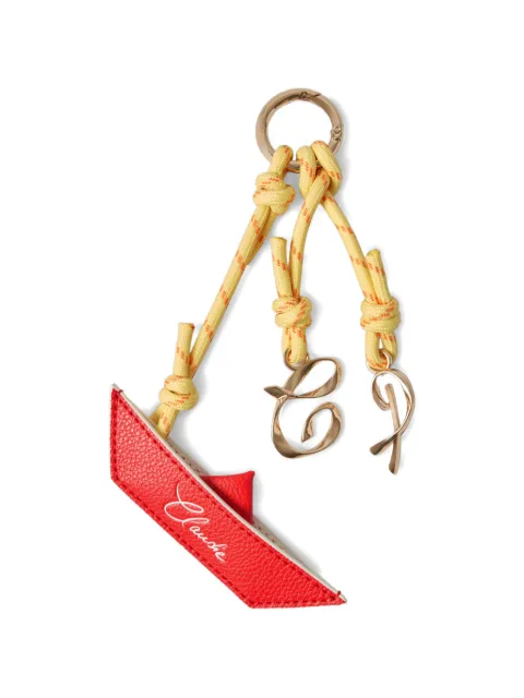 Claudie Pierlot CP letter keyring Red CFAGA00069