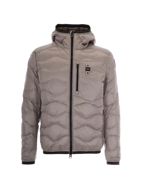 Blauer quilted hooded jacket Neutrals 26SBLUC03177006719915