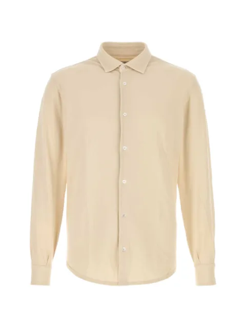 Fedeli buttoned shirt Neutrals TUF00131