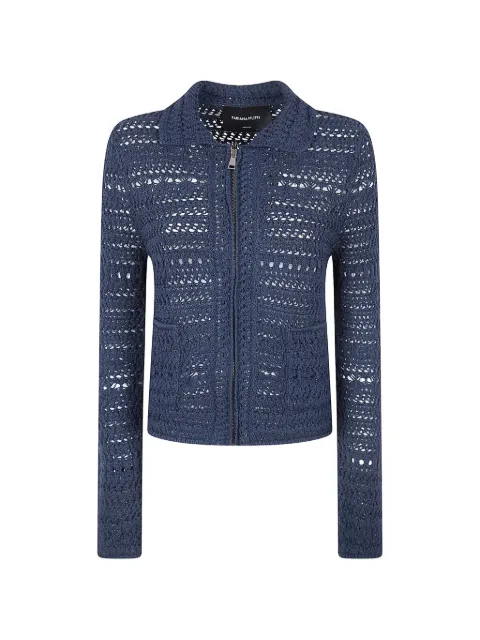 Fabiana Filippi zip-up cardigan Blue GCD266F204L7355146