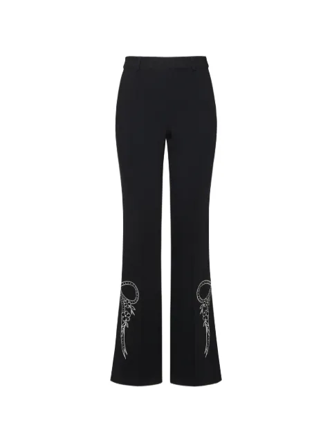 Cinq A Sept Cascading ribbon trousers Black ZP12441319ZBIV