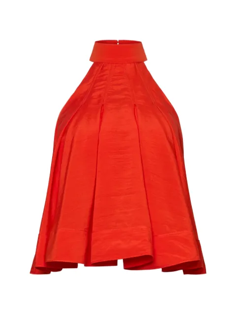 Cinq A Sept Jagger halterneck top Red ZW21995130ZRETA