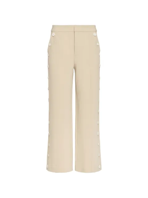 Cinq A Sept Gilliana crochet-detail trousers Neutrals ZP12451319ZKKIV