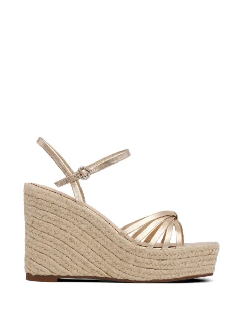 Cinq A Sept Helen wedge-heeled sandals Gold SS114L11979ZLMG