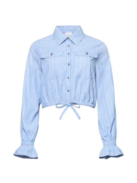 Cinq A Sept Prezley striped shirt Blue ZW215511748ZBLMU