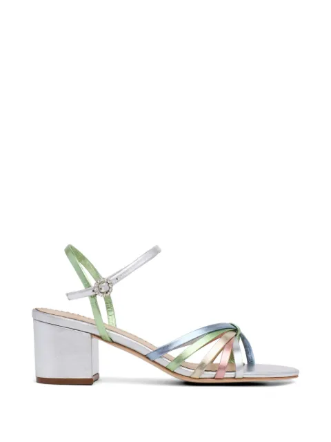 Cinq A Sept Nicole block-heel sandals Silver SS111L11979ZMETT
