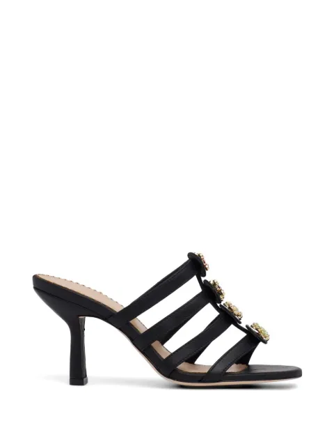 Cinq A Sept embellished heeled sandals Black SS117L12115ZBLK