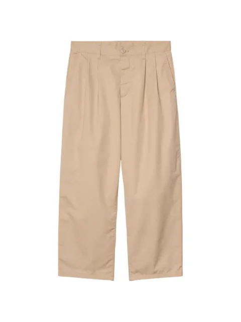Carhartt WIP Evan Pant pleated trousers Neutrals I036622
