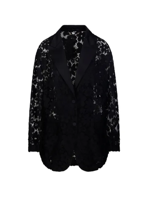 FENDI floral-lace jacket Black FJ7699AW9D