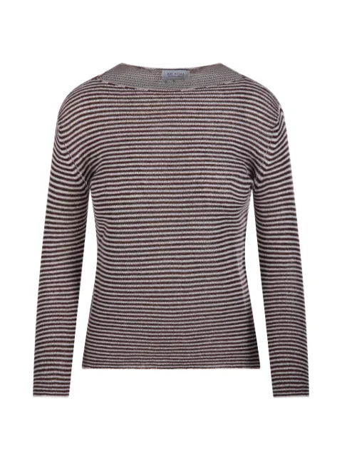 BeYou striped sweater Brown MVD39B6