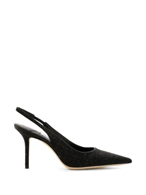 Jimmy Choo Love Sling Back 85 pumps Black LOVESB85GQI