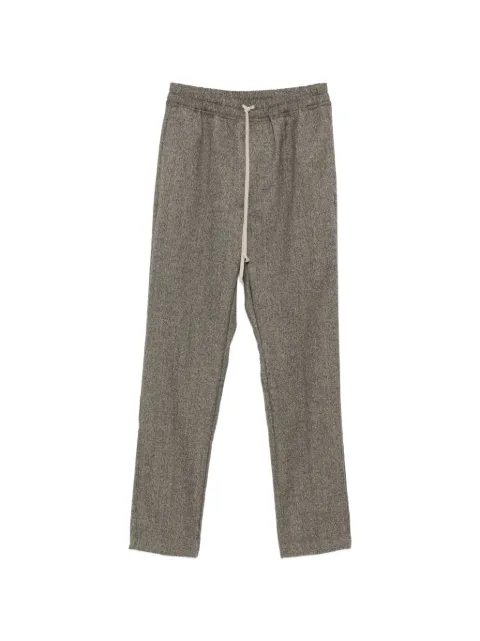 Rick Owens drawstring-waist track pants Grey RU02F4390WBI
