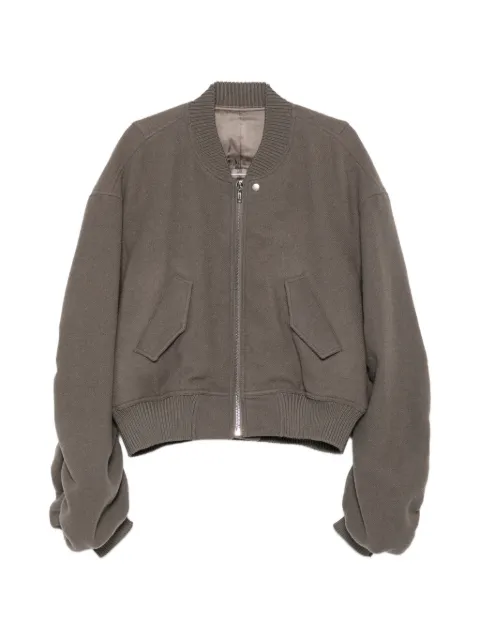 Rick Owens Secchia zip-fastening bomber jacket Grey RU02F4792WBD