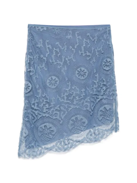 SIR. Leif mesh midi skirt Blue SIR2263014