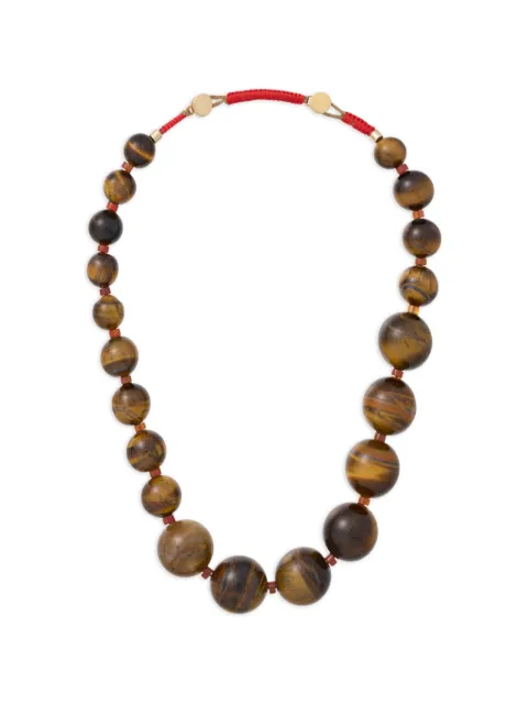 Roxanne Assoulin The Very Big Bead Stone necklace Brown RXS26N126A