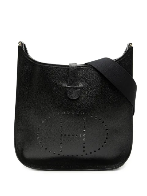 Hermès Pre-Owned 1997 Clemence Evelyne III 33 crossbody bag Black HIZ6853AW884Q24G