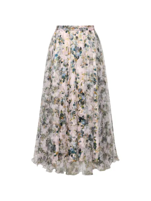 Cinq A Sept Sofia floral midi skirt Pink ZS60211494ZROCLM