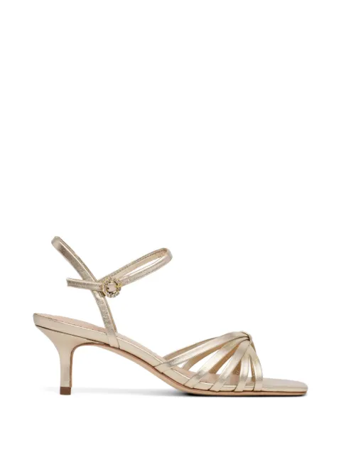 Cinq A Sept Malia metallic heeled sandals Gold SS112L11979ZLMG