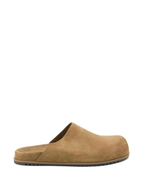 Rick Owens Granola suede mules Neutrals RU01F2809LCSU