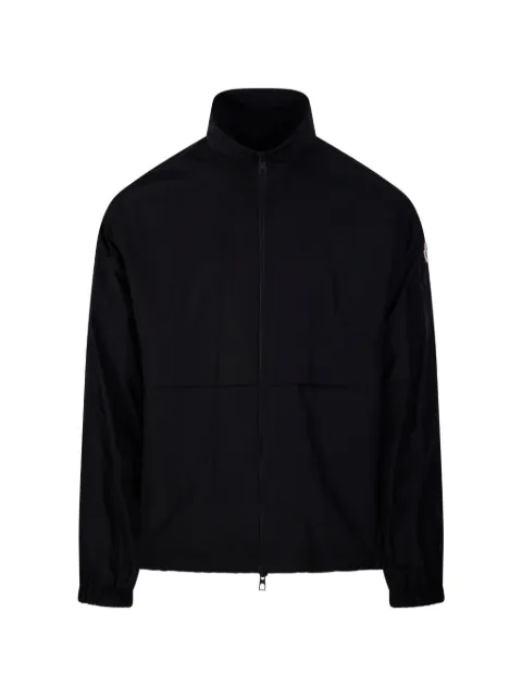 Moncler Rastaban logo-patch zip jacket Black L10911A001135995F