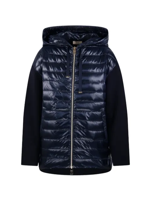 Herno hooded quilted coat Blue MP000156D72098