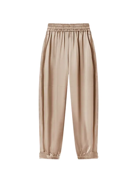 CO COLLECTION side-zip elasticated-cuff track pants Neutrals 5411NLSCS26