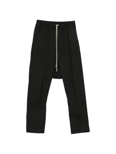 Rick Owens tower Dietrich drawstring trousers Black RU02F4380TE