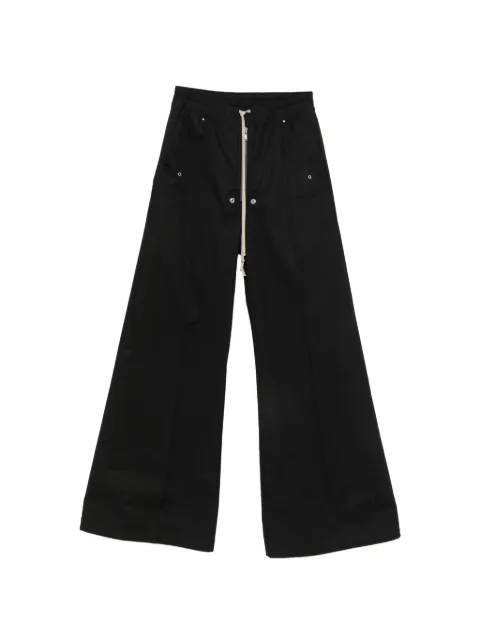 Rick Owens Bela drawstring wide-leg trousers Black RU02F4366TE