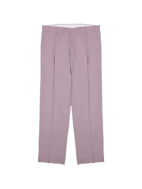 BE ABLE Sandy pleated straight-leg trousers Purple SANDYMALVA