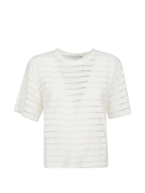 IRO striped T-shirt White WM19ULIZIA