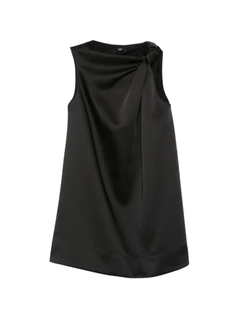 Eleh knot-detail mini dress Black SS260328