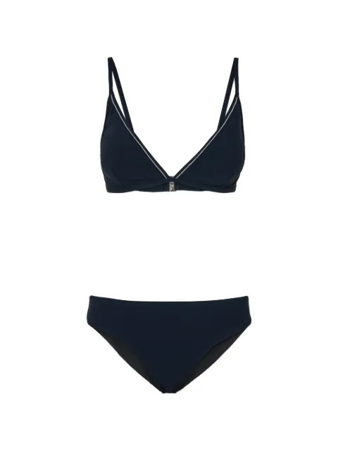 Peserico monili-chain-trim bikini Blue 71S11022C0CC33796138