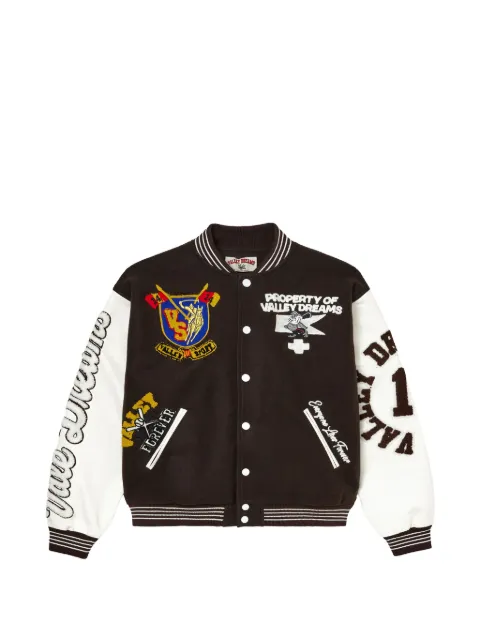 Vale Alumni bomber jacket Brown 1145110006VFAVBBROW