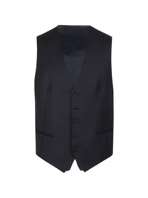 Tagliatore button wool jacket Blue BRIANF070001U