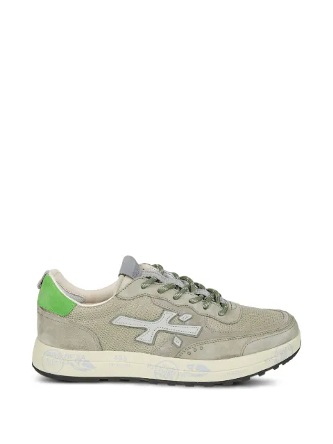 Premiata Nous panelled logo-detail sneakers Grey NOUS8062