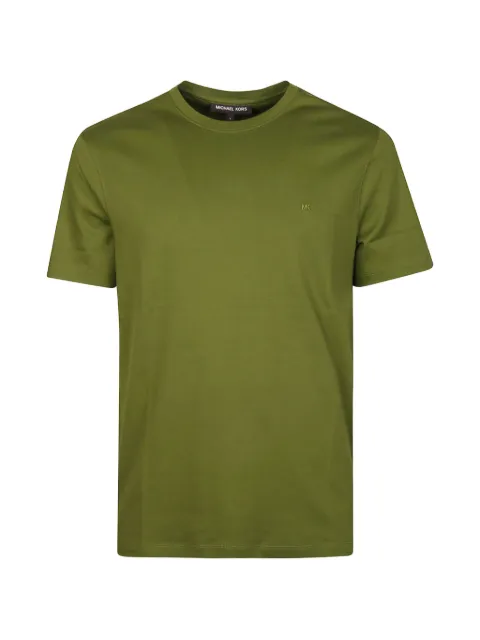Michael Kors embroidered T-shirt Green CF15FJ2C93