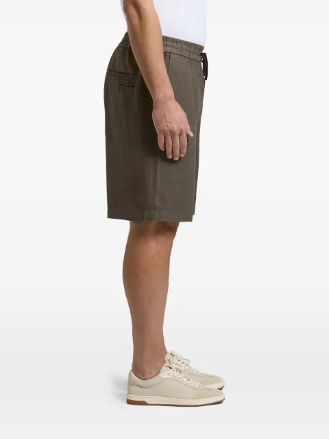 Peserico drawstring-waist shorts Brown R54235T00D02494