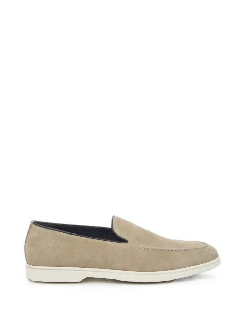 Peserico suede slip-on sneakers Neutrals R79080C0CC858