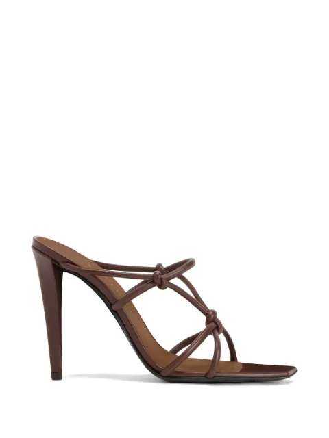 Giuseppe Zanotti Key knotted sandals Brown E600072003