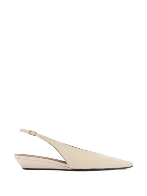 Giuseppe Zanotti Virginia slingback ballet flats White E650003002