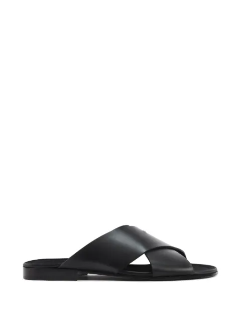 Giuseppe Zanotti Keanu flat sandals Black EU60038001