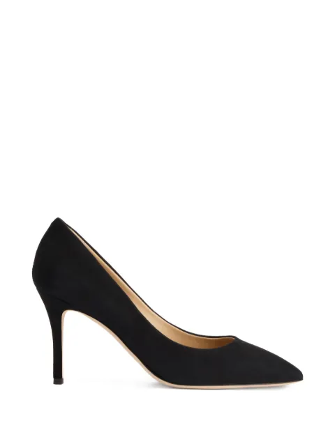 Giuseppe Zanotti Lucrezia suede pumps Black I260025H03