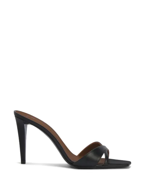 Giuseppe Zanotti Brivido criss-crossing leather mules Black E600070001
