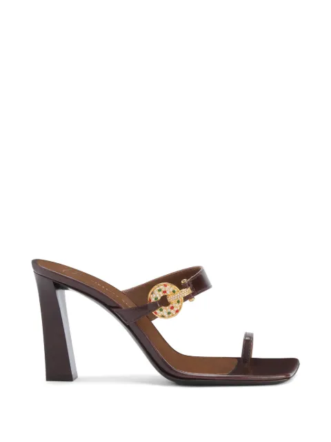 Giuseppe Zanotti Jaylen leather thong sandals Brown E600057001