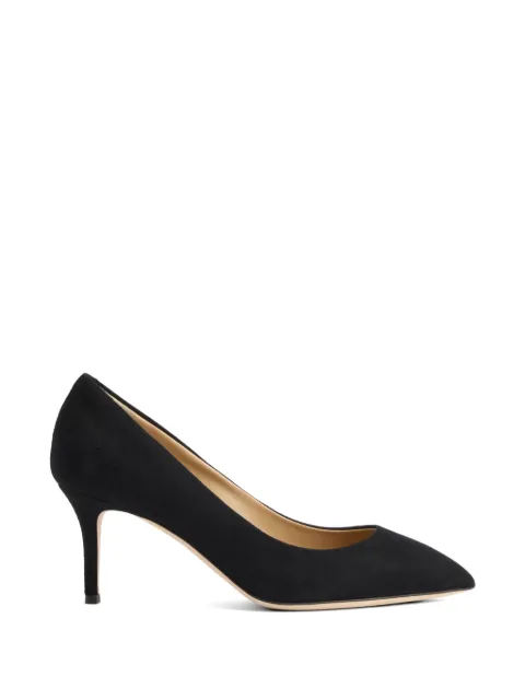 Giuseppe Zanotti Lucrezia suede pumps Black I260023H03