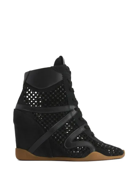 Giuseppe Zanotti Top wedge sneakers Black RS60018001