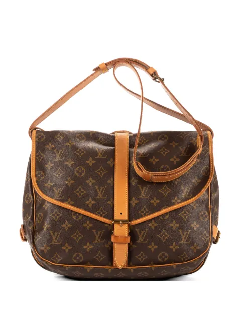 Louis Vuitton Pre-Owned Saumur 35 shoulder bag Brown AR1910